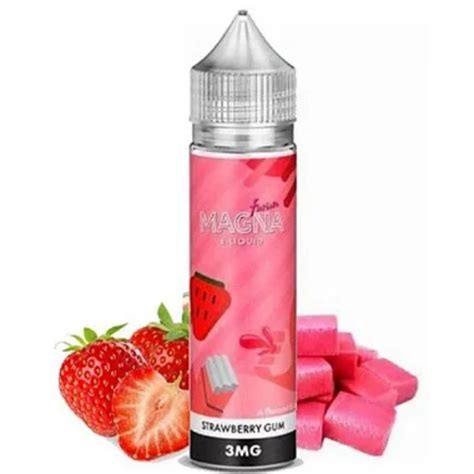 Líquido Strawberry Gum Magna Fusion Cigarro Eletrônico Preço