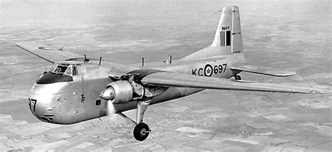 Bristol 170 Freighter Mk 31C RCAF Serial No 9697 KC RCAF Photo