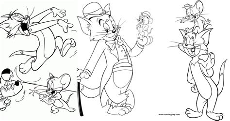 24 Tom And Jerry Coloring Pages Free Pdf Printables 49 Off