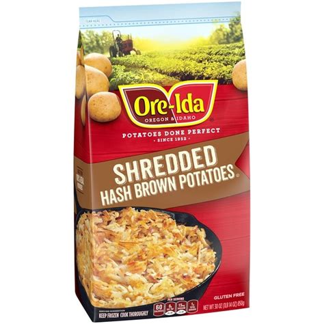 Ore Ida Shredded Hash Brown Potatoes Oz Instacart