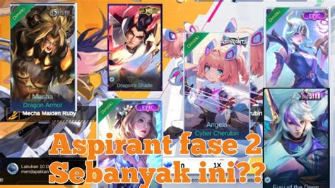 Gacha Aspirant Fase Drop Rate Nya Lagi Tinggi Banget Hoki Banget