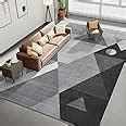 Amazon HOMFINE Washable Modern Area Rug Geometric Style 9x12