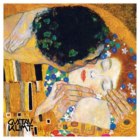 Le Baiser D Tail Impression Sur Toile Par Gustav Klimt Chez