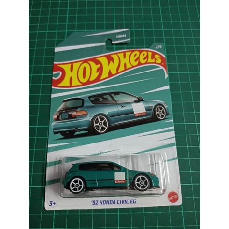 92 Honda Civic Eg Hot Wheels Mattel Diecast Jdm 164 164 Shopee Malaysia