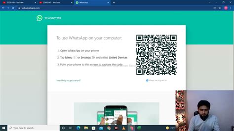 How To Connect Whatsapp To Laptop Or Pc In Windows Whatsapp Ko Pc