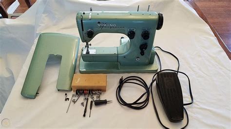 Vintage S Husqvarna Viking E Special Free Arm Sewing Machine