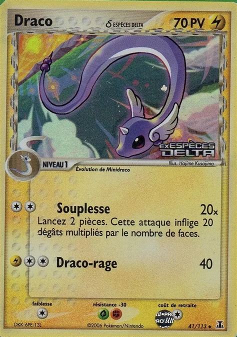 Draco Ex Esp Ces Delta Carte Pokemon