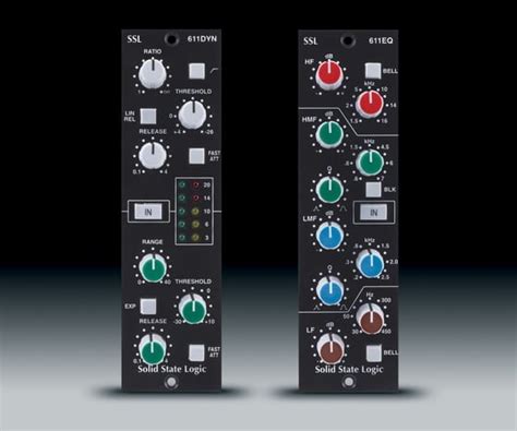 Solid State Logic E Series EQ And Dynamics Modules For 500 Series Racks