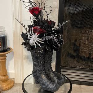 Martha Stewart Accents Martha Stewart Halloween Glitter Witch Boot