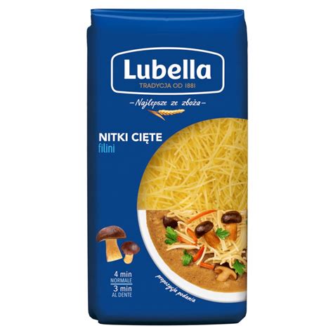 Makaron Lubella Filini nitki cięte 500 g 9278142904 oficjalne