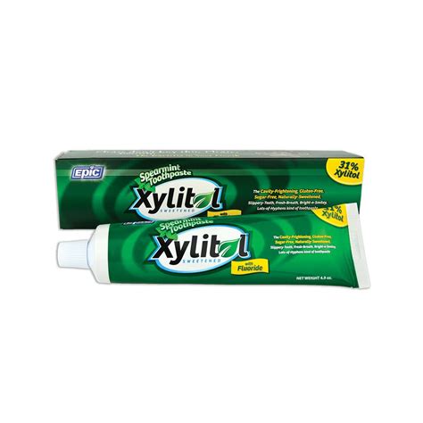 Epic Dental Xylitol Toothpaste, Spearmint, 4.9 Oz - Walmart.com