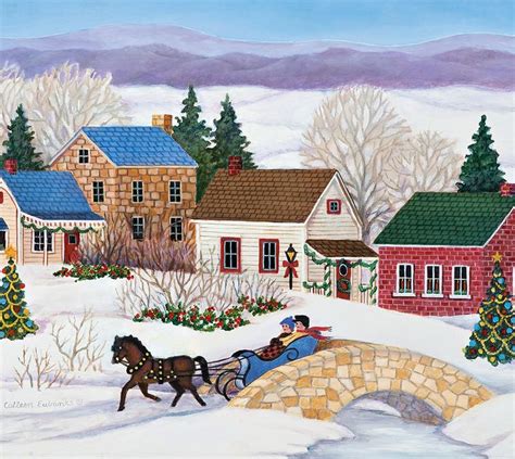 Colleen Eubanks Country Living December 2017 Christmas Art Art