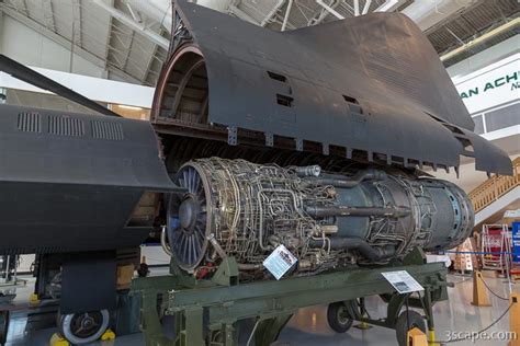 Pratt & Whitney J58/JT11D-20K Engine for SR-71A Blackbird Photograph by Adam Romanowicz