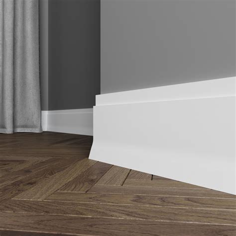 Плинтус Ultrawood арт. Base 0009 (2440 x 107 x 15 мм.) – Ультравуд