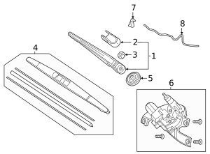 Tjb A Blade Windshield Wiper Mm Acura Rdx