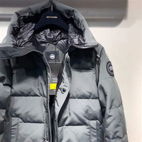 Buy Replica Canada Goose Macmillan Parka Black Label In Gray - Buy