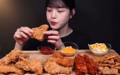 【搬运】230912 Boki欧尼mukbang 肯德基炸鸡特辑！酥脆的香辣炸鸡＋调味炸鸡＋炸鸡皮＋薯条＋沙拉 Sleepy Kitty Sleepy Kitty 哔哩哔哩视频