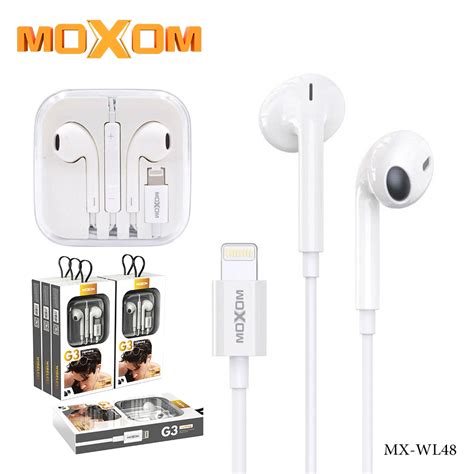 Moxom MX WL48 G3 Lightning Earphone With Microphone TezkarShop