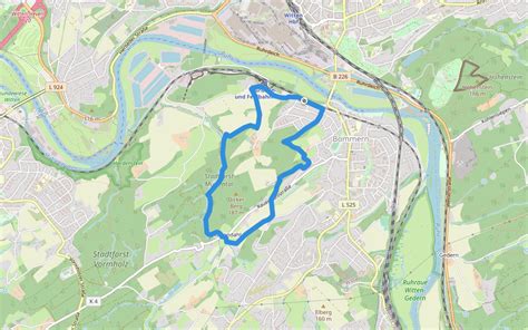 Muttental Circular Route M Hiking Trail Witten Nordrhein Westfalen