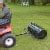 Yard Tuff Steel Spike Lawn Aerator Roller With Inch Width Black