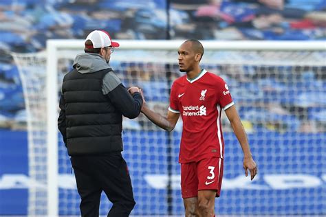 J Rgen Klopp Claims Liverpool Defender Fabinho Could Return Against Man