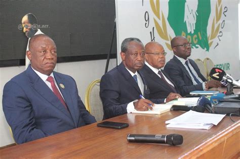 Côte d Ivoire conférence de presse du porte parole du PDCI RDA sur la