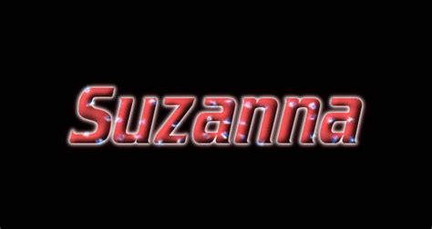 Suzanna Logo | Free Name Design Tool from Flaming Text