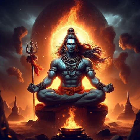 Lord Shiva 3d Wallpaper Banner Mahadev Ai Generated Premium Ai