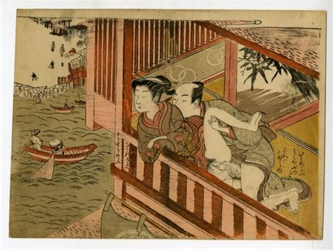 Isoda Koryusai Shunga Shunga Ukiyoe Gallery SHUKADO