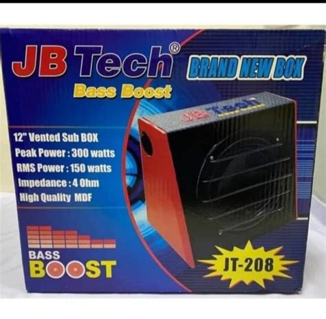 Jual Subwoofer Aktif Basstube 12 Jb Tech Jt 208 Bassbox 12 Aktif JB