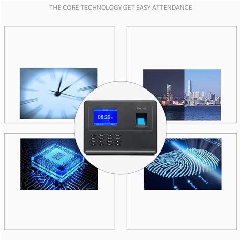 Biometric Fingerprint Attendance Machine Tft Lcd D Grandado