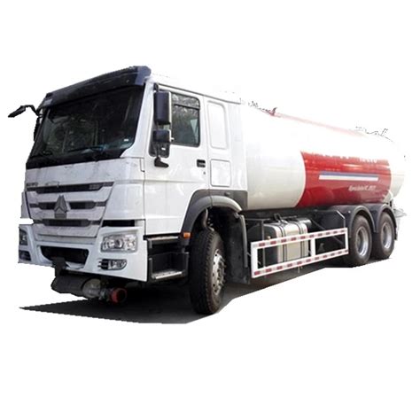 HOWO LHD Rhd 25000L LPG Tank Truck 25m3 LPG Dispenser Trucks For Gas