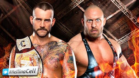 Wwe In Live Cm Punk Vs Ryback