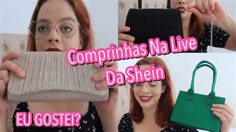 Comprinhas Na Live Da Shein Minha Primeira Compra Em Live Vale A