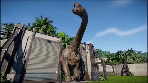 Brachiosaurus Skins And Stats Jurassic World Evolution Youtube