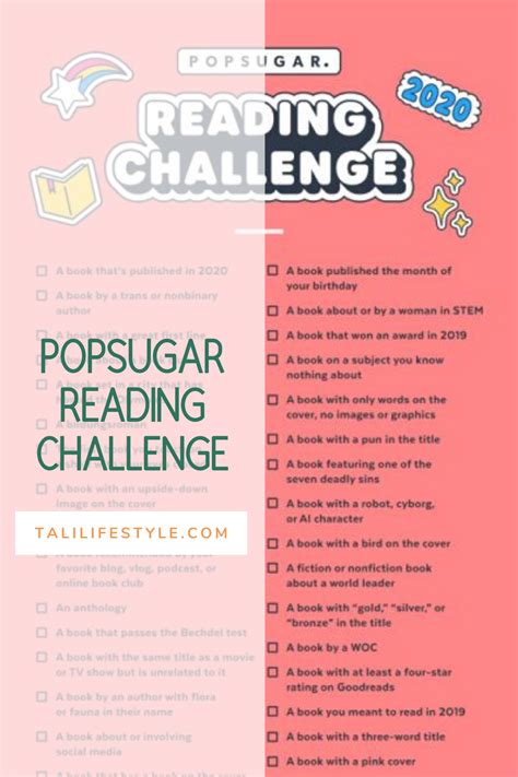 Popsugar Reading Challenge