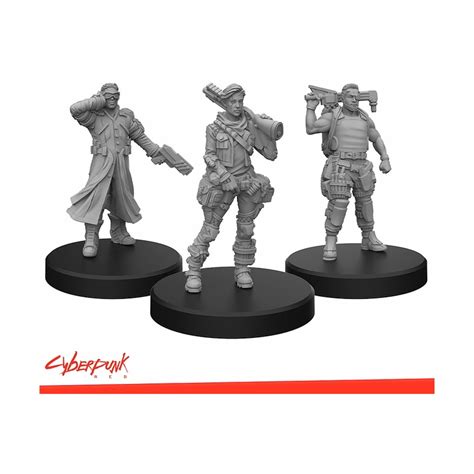 Cyberpunk Red Miniatures Edgerunners B Walmart