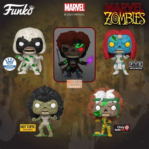 Así De Podridos Están Los Nuevo Funko Pop De Marvel Zombies