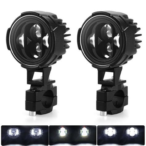 Moto Rcycle Led Spotlight Koplamp Auto Atv Driving Grandado