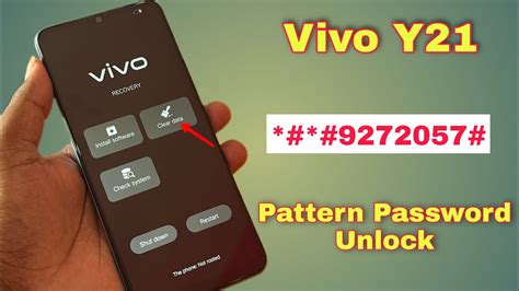 Vivo Y Hard Reset Pattern Unlock Done Without Pc New Security