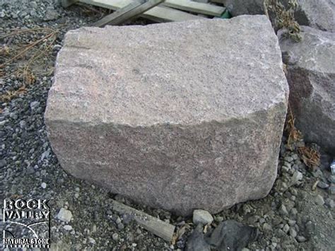 Natural Stone Boulders Belmont Rose Granite