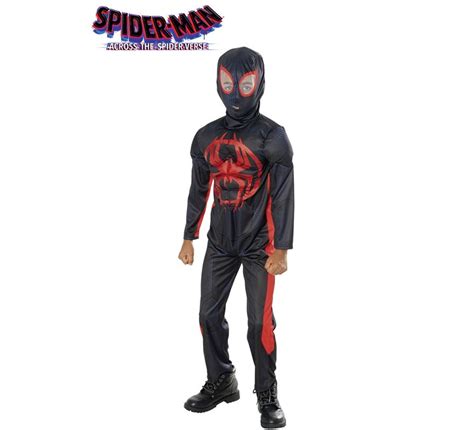 Disfraz De Miles Morales Spiderverse Deluxe Para Ni O