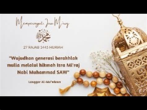 Peringatan Isra Miraj YouTube