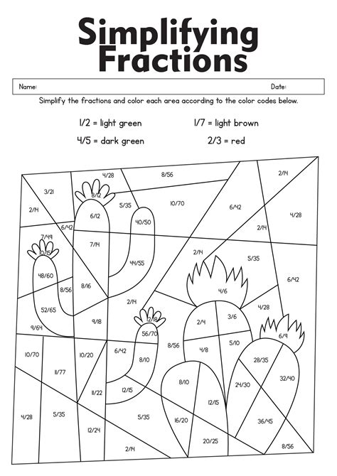 Color By Fractions