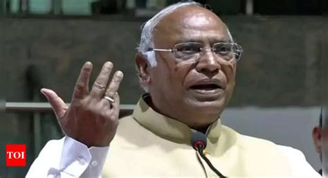 Rising Crimes Against Dalits Congress Chief Mallikarjun Kharge Slams