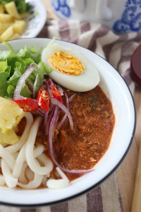 Mamadee S Kitchen Laksa Penang Mudah Cepat Dan Sedap Ikan Sardin Tin