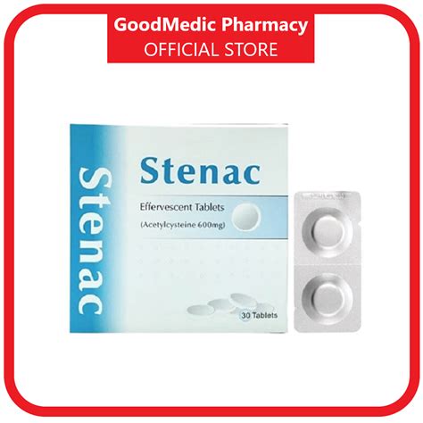 Stenac Mg For Phlegm Effervescent Tablets