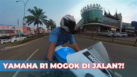test ride yamaha  reva crossplane bikin nagih youtube
