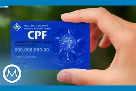 Lei Que Torna O Cpf Nico Registro De Identifica O Sancionada O