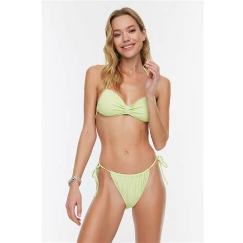 Trendyol Green Tie Detailed Bikini Set EPonuda